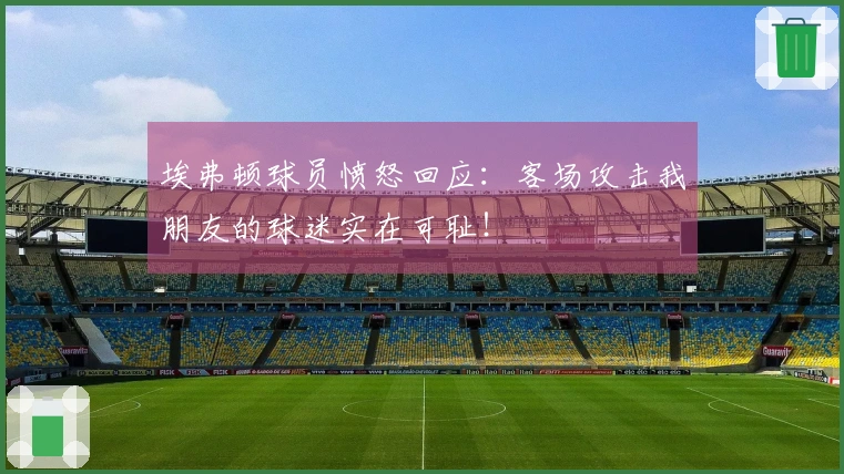 埃弗顿球员愤怒回应：客场攻击我朋友的球迷实在可耻！